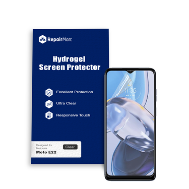 Motorola Moto E22 Compatible Premium Hydrogel Screen Protector With Full Coverage Ultra HD